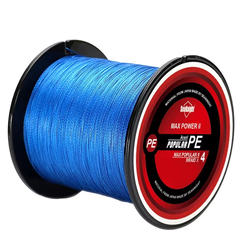 Brand Triposeidon Series 4 Strands 300M PE Braided Fishing Line 8-60LB Multifilament Fishing Line Smooth Carp Fishing