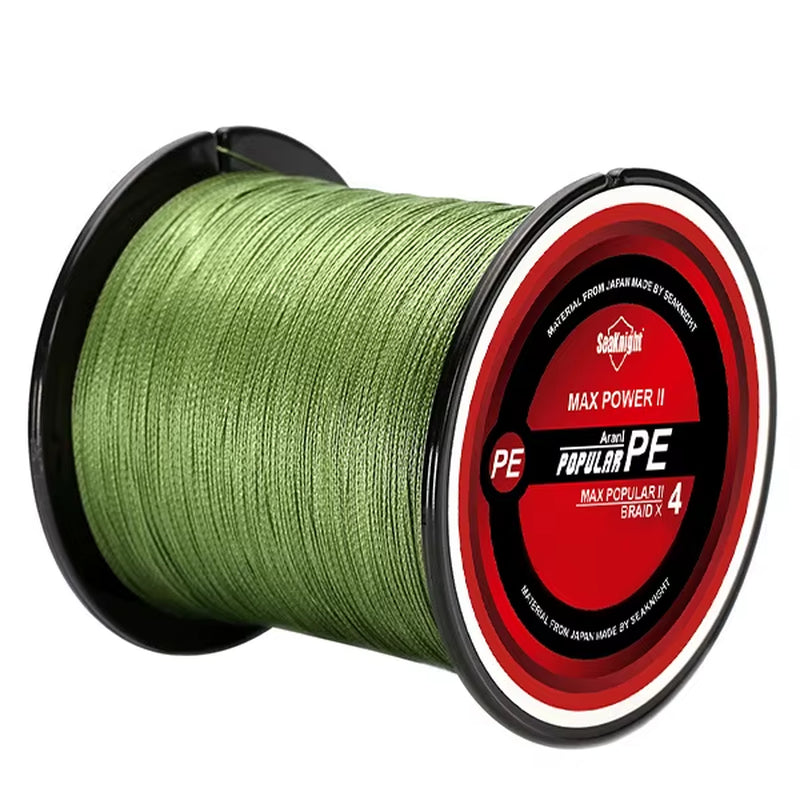 Brand Triposeidon Series 4 Strands 300M PE Braided Fishing Line 8-60LB Multifilament Fishing Line Smooth Carp Fishing