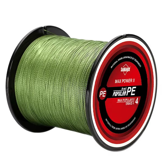 Brand Triposeidon Series 4 Strands 300M PE Braided Fishing Line 8-60LB Multifilament Fishing Line Smooth Carp Fishing